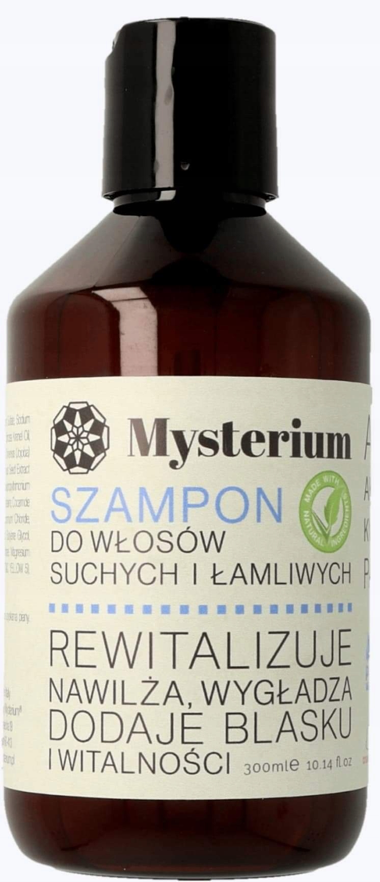 mysterium szampon do włosów suchych i łamliwych skład