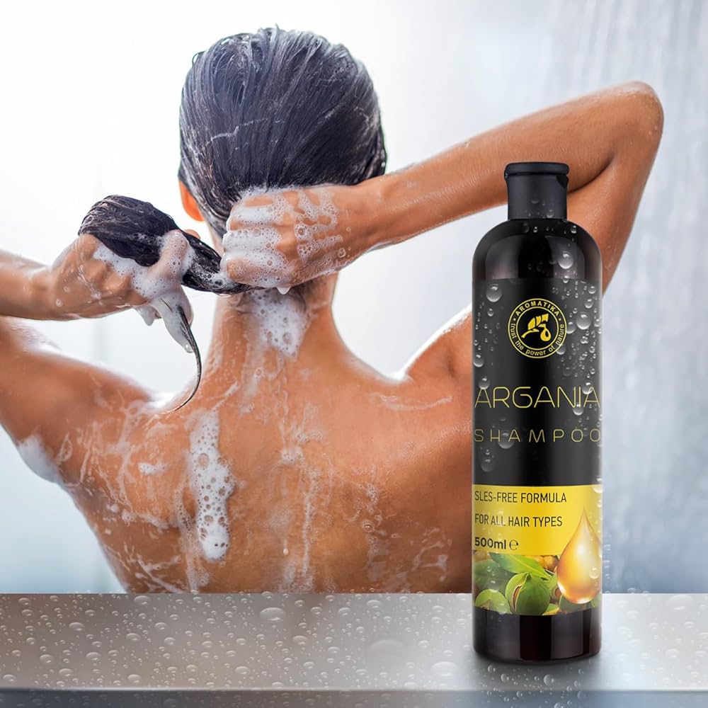 olej arganowy włosy szampon samoistny