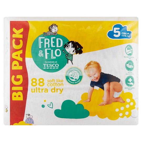 pieluchy tesco fred&flo 5