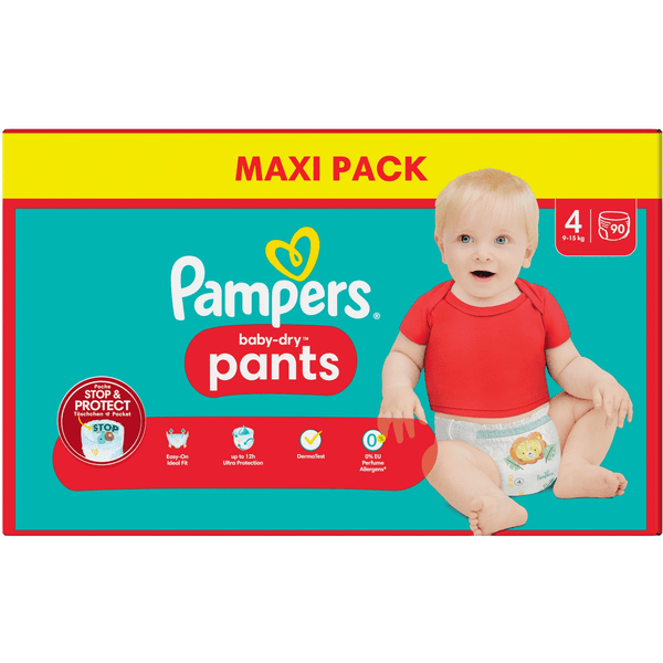 pampers pants active baby 4 maxi 9-15kg opakowanie 62szt