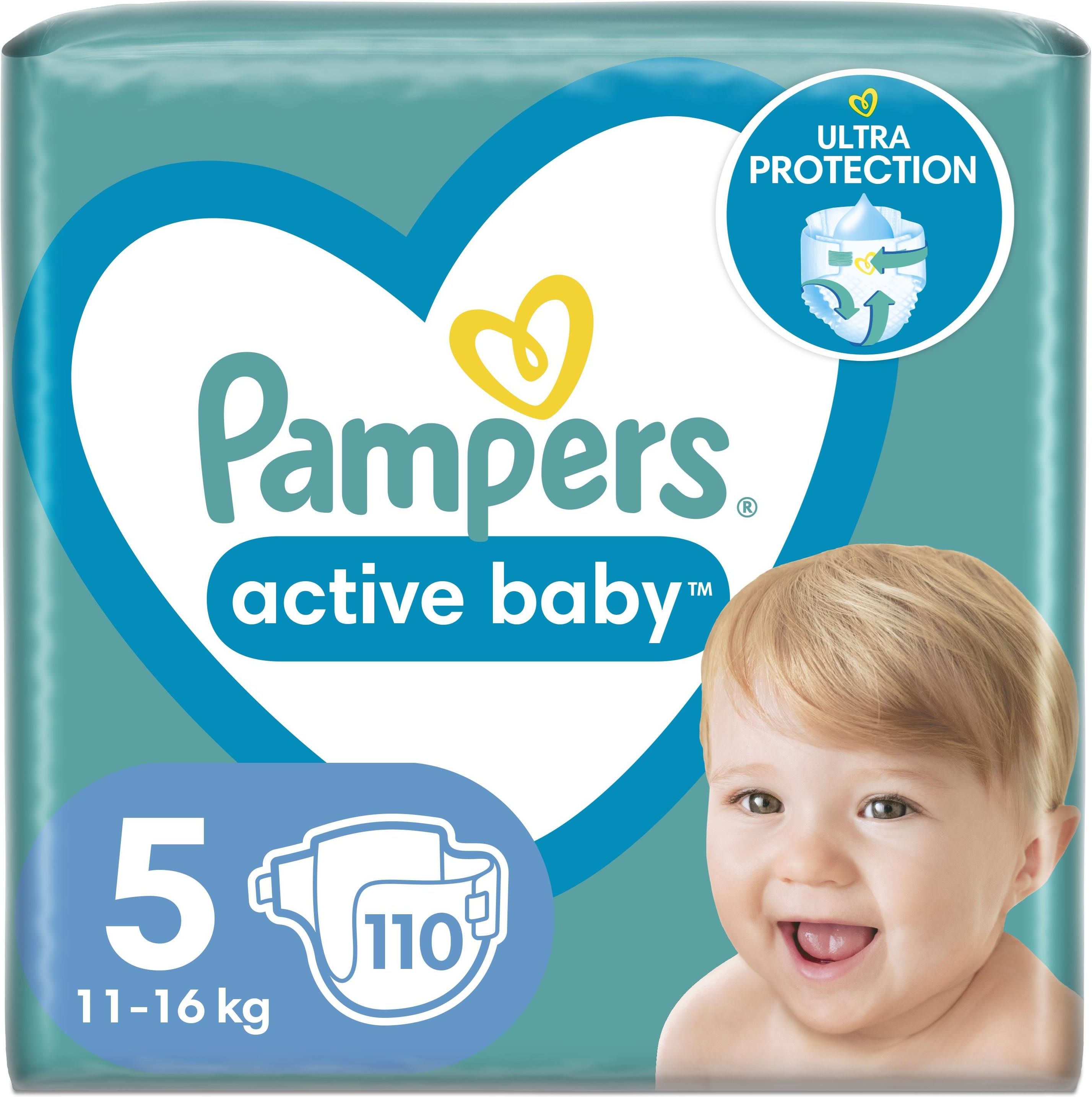 pampers active baby 5 110 szt