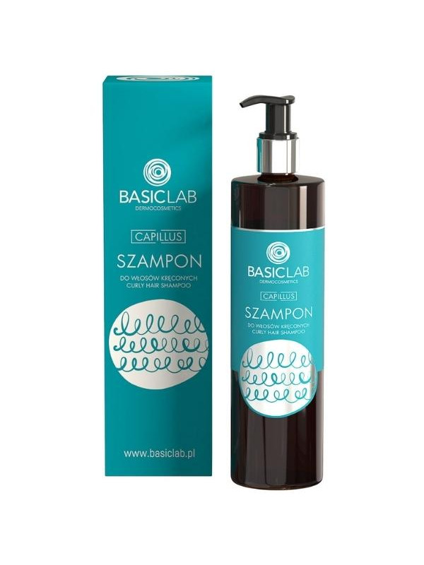 basiclab szampon do włosów kręconych 300ml