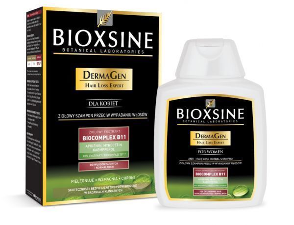 bioxsine ziołowy szampon do włosów suchych