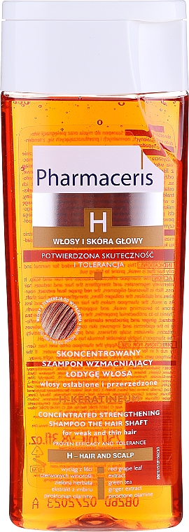 szampon pharmaceris do włosów osłabionych