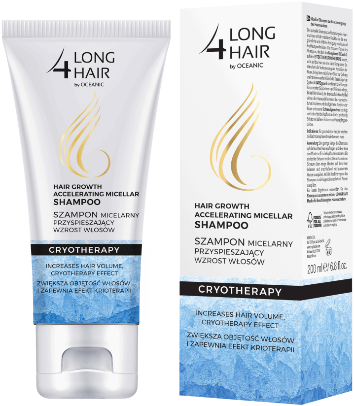 4 long lashes szampon do włosów przyśpieszający porost włosów