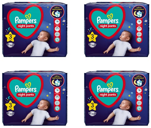 pampers pants 3 allegro