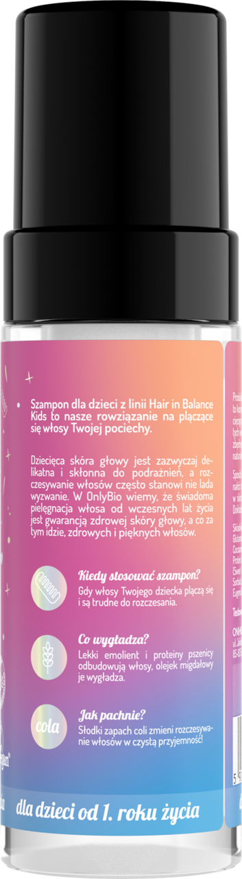 szampon w piance dla dzieci rossmann