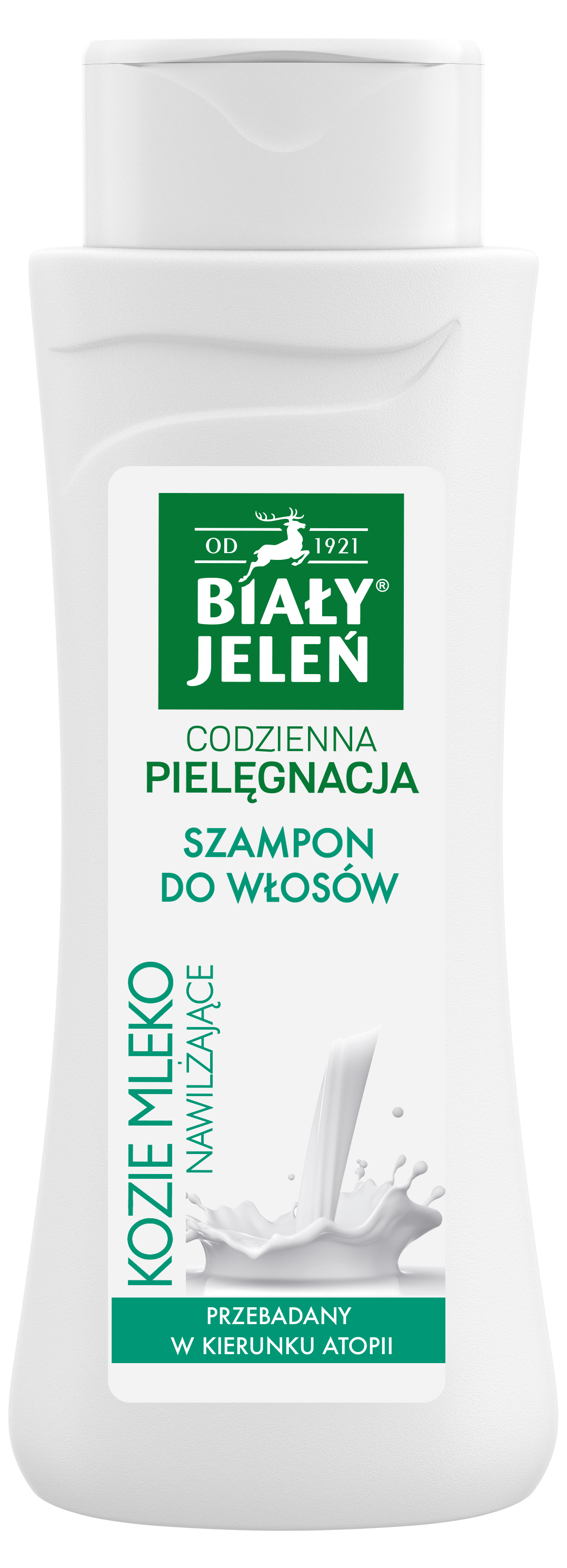 biały jeleń hipoalergiczny szampon do włosów kozie mleko 300ml