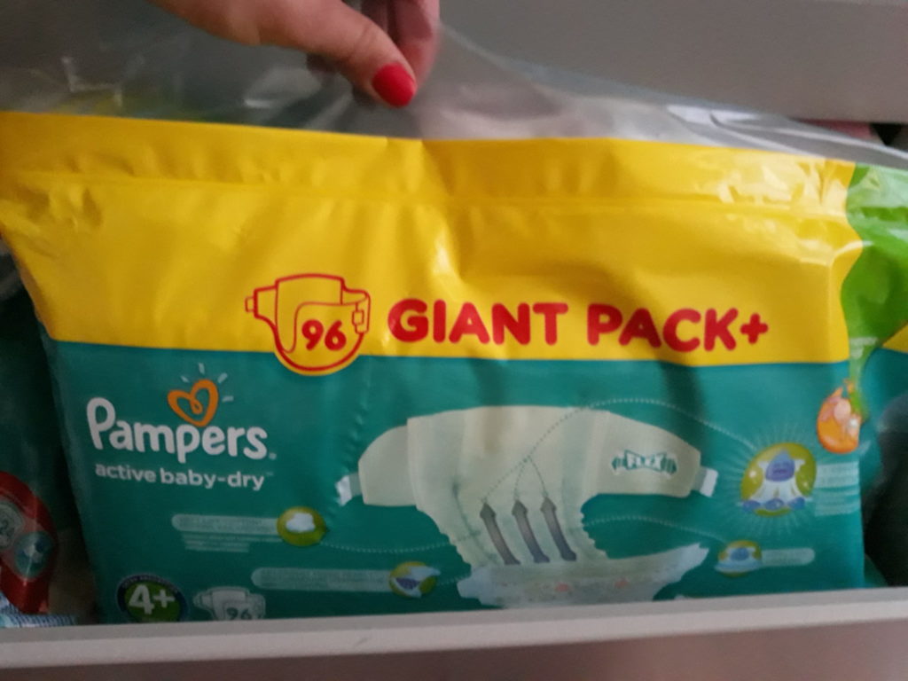 pampers active baby testowanie