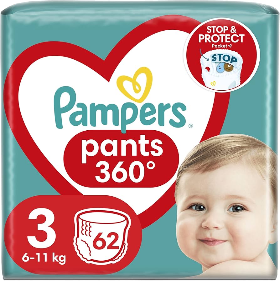 pieluchomajtki pampers 3 60