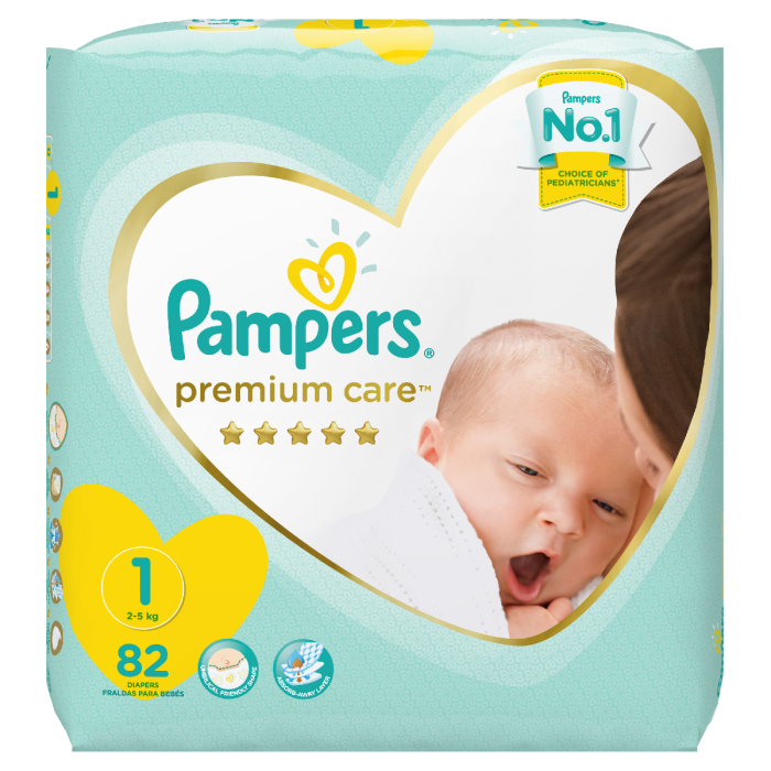 pampers premium care 1 x88 szt