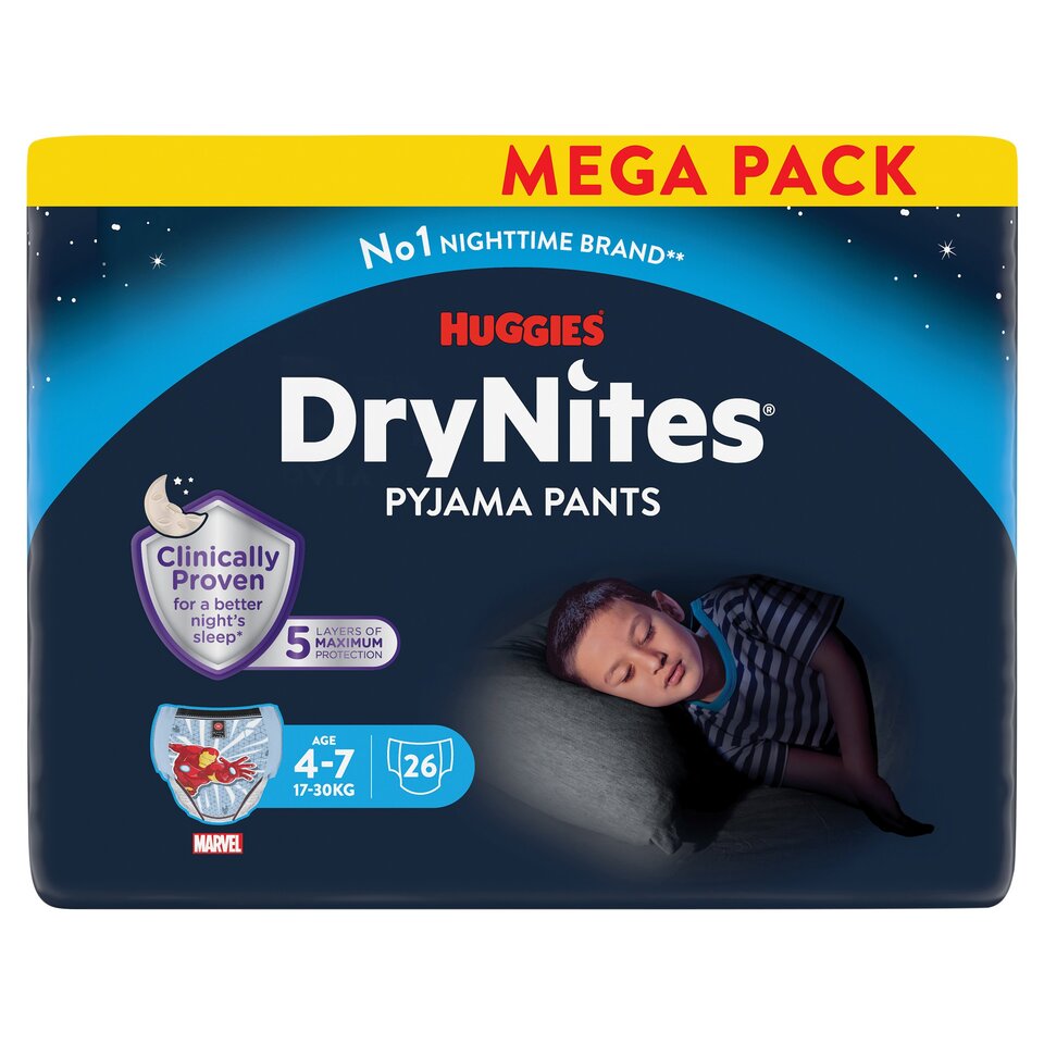 drynites pieluchy tesco