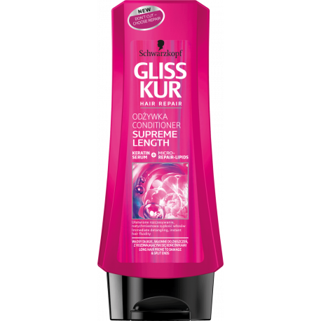 gliss kur supreme lenght odżywka do włosów 200 ml