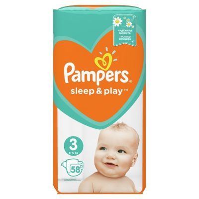 pampers midi 58szt