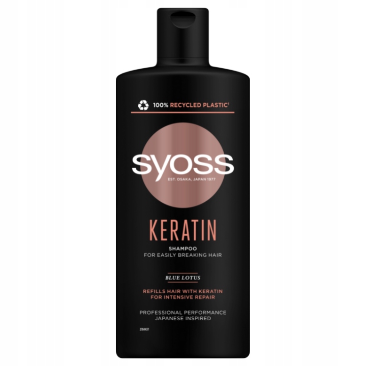 syoss szampon i odżywka keratin complex opinie