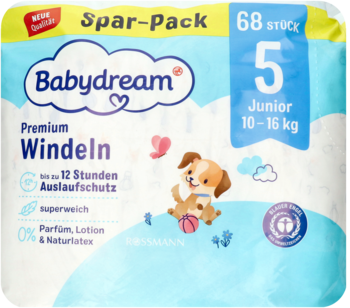 rossmann pieluchy babydream 2