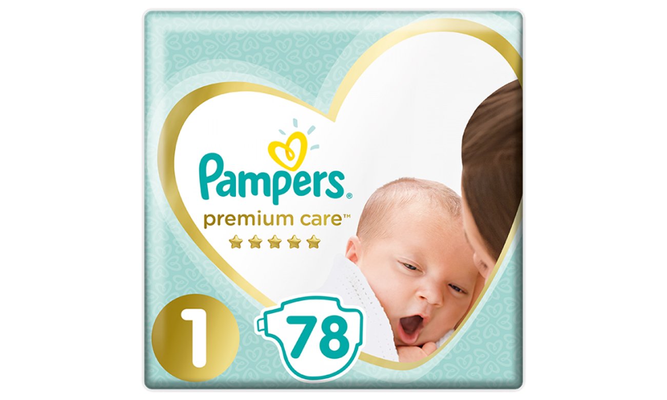 pampers premium 1 78