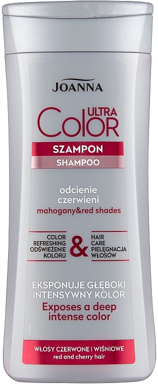 szampon do czerwonych włosów podtrzymujacy kolor
