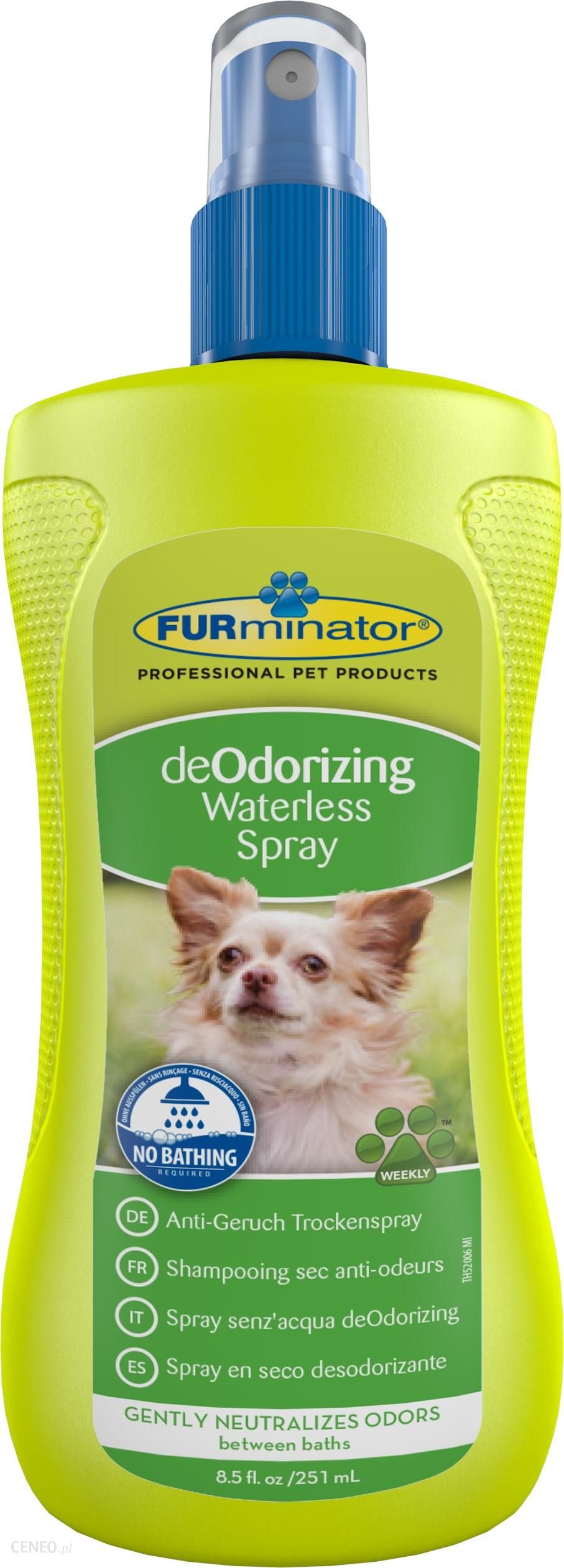 furminator suchy szampon dla psow