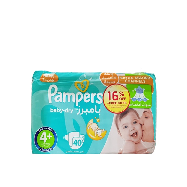 pampers active baby 4+ 9-16