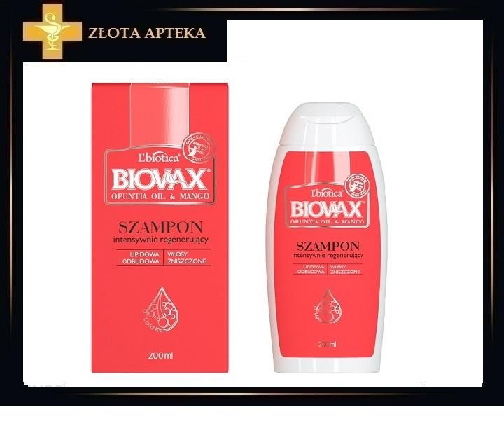 biovax szampon mango skład