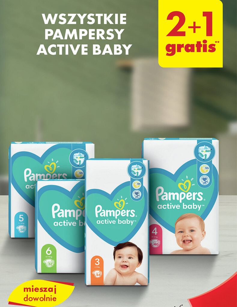 pampers promocje w sklepach