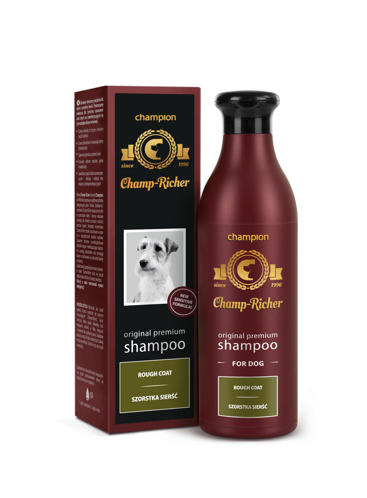 champion szampon psy o sierści szorstkiej 250 ml