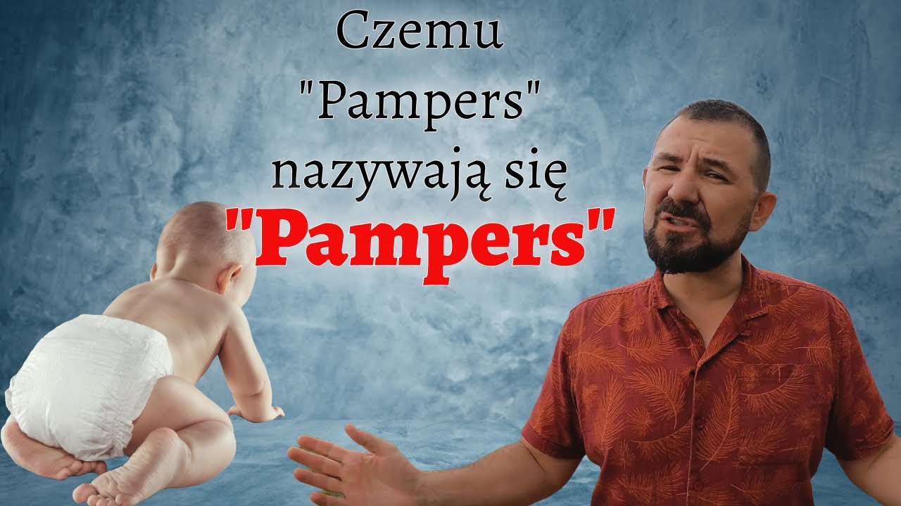 czy pampers to słowo potoczne