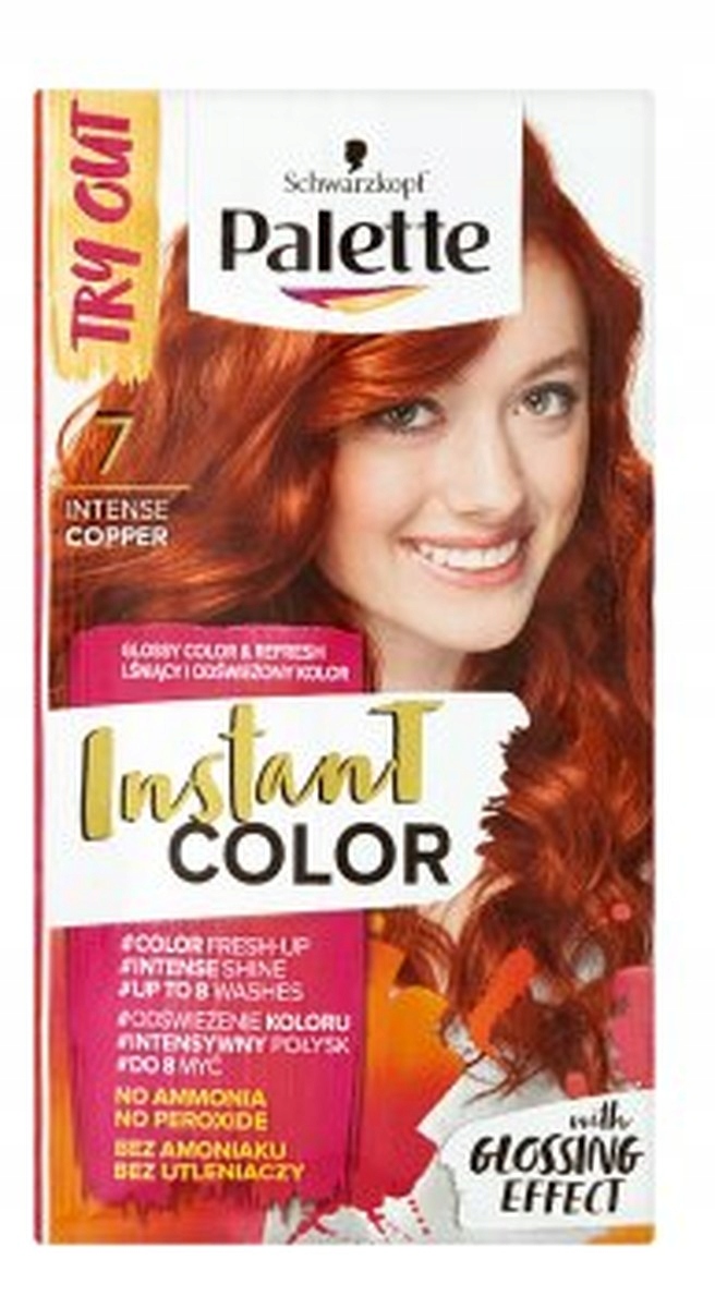 palette instant color szampon koloryzujący mroźny blond