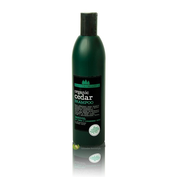 planeta organica szampon do włosów cienkich i osłabionych organiczny cedr
