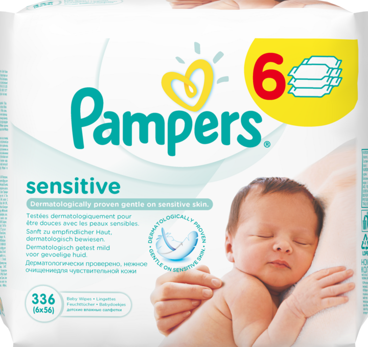 rossman chusteczki pampers sensitive