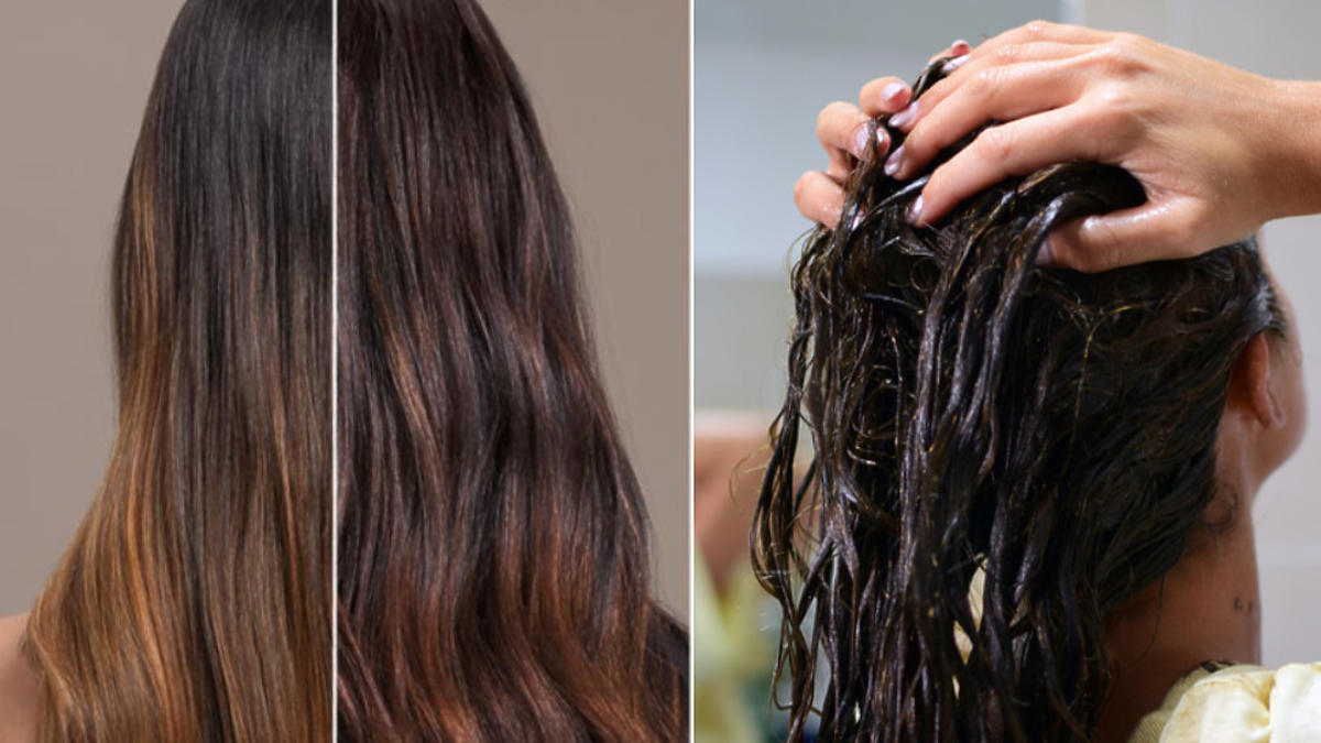 naturalne przyciemnienie włosów szampon