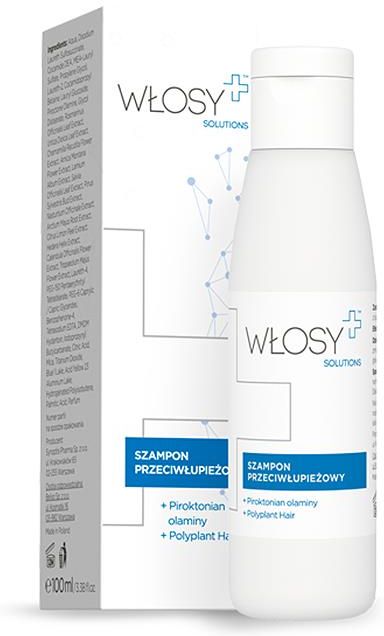 włosy+ solutions szampon przeciwłupieżowy 500 mil