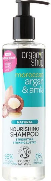 organic shop szampon do włosów wzmocnienie blue lagoon 280 ml