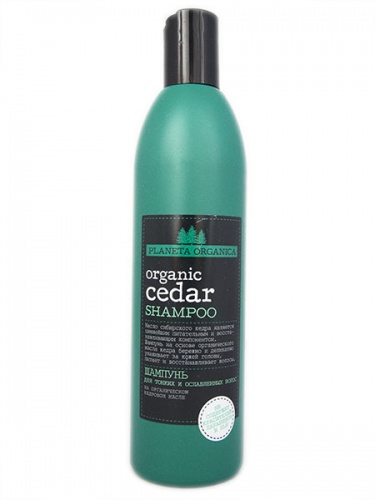 organic cedar szampon do włosów 360