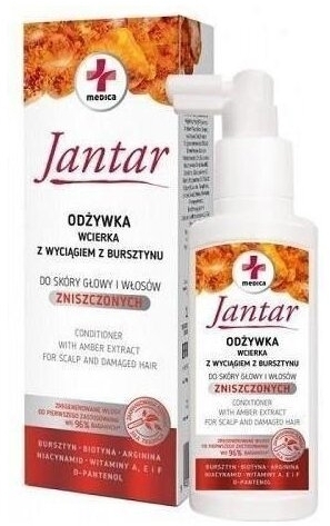 odżywka do włosów i skóry głowy jantar