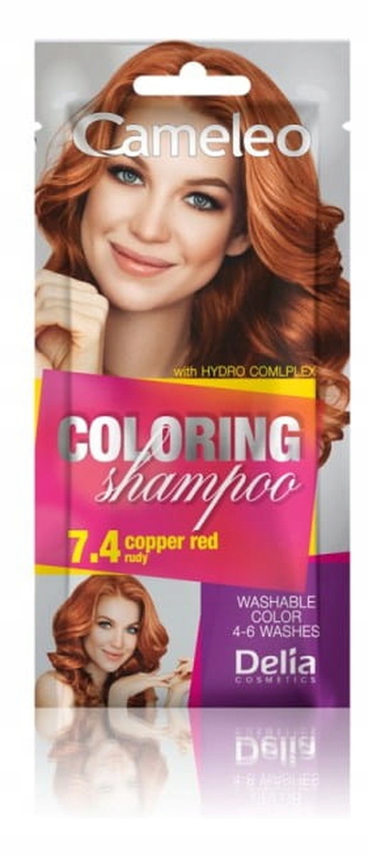 delia szampon koloryzujący rudy
