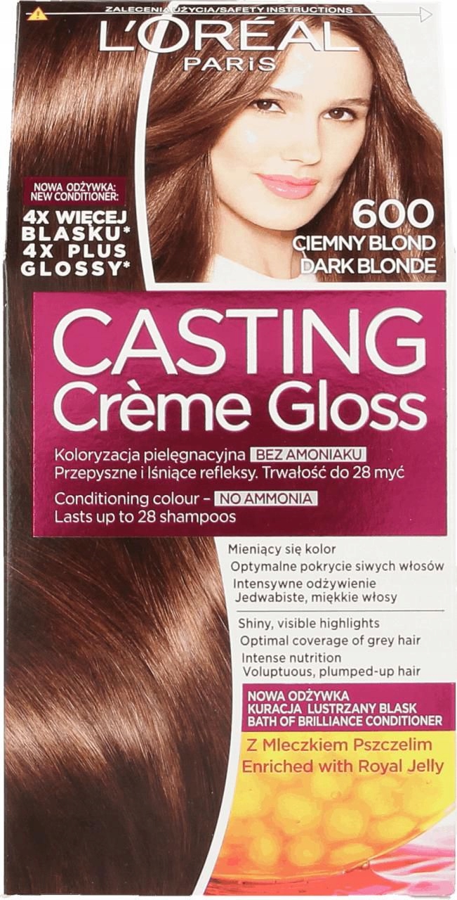 casting creme gloss szampon koloryzujacy allegro