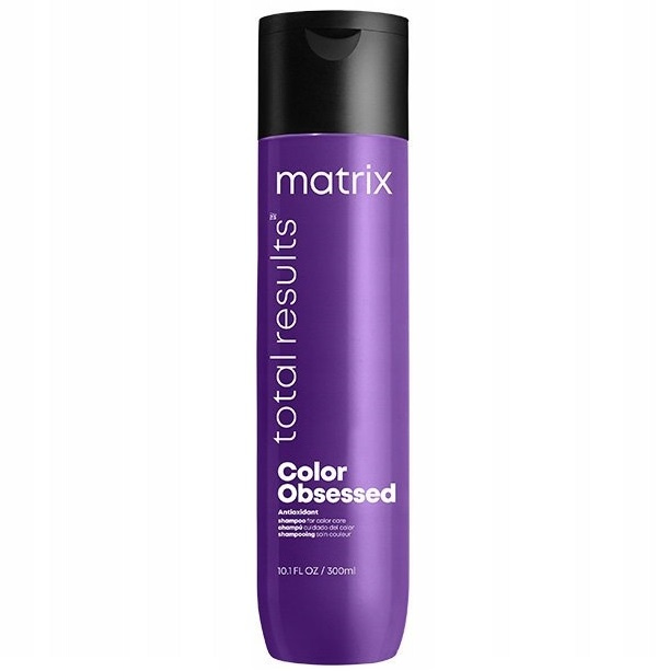 matrix total results color obsessed 300 szampon do włosów farbowanych