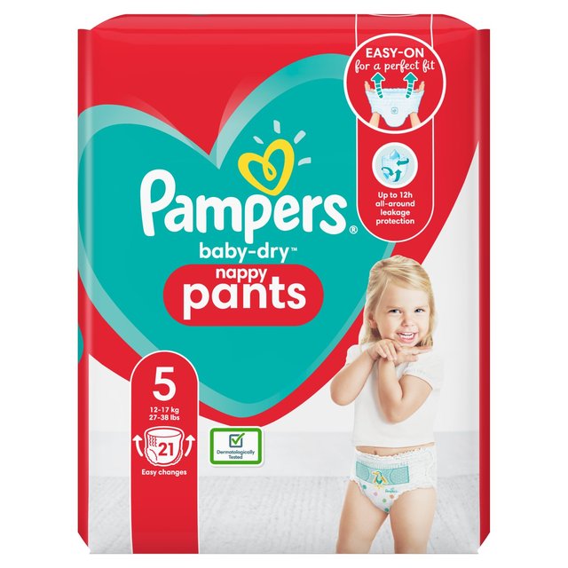 pampers 5 pamts