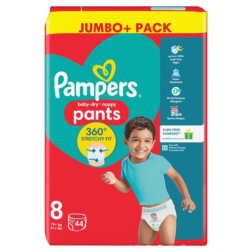 pampers pants wielkość