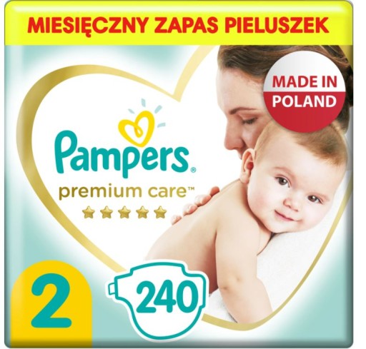 pampers premium care 2 mini 240 szt ceneo