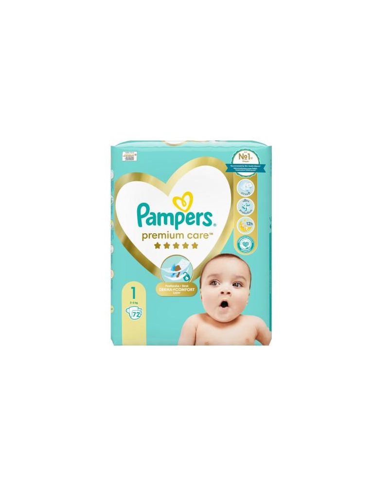 pieluchy pampers premium care 1 newborn