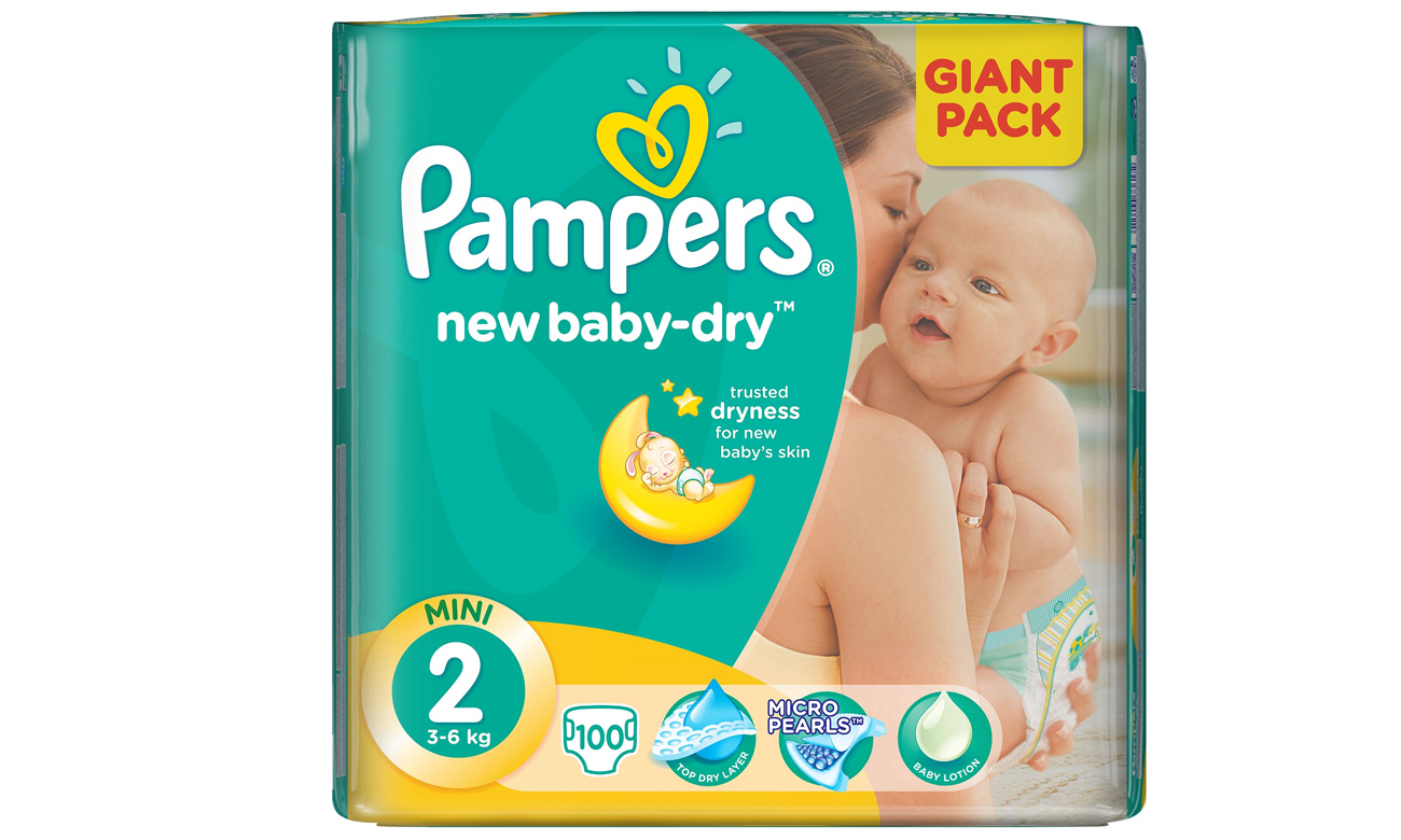 pampers 2 100 szt