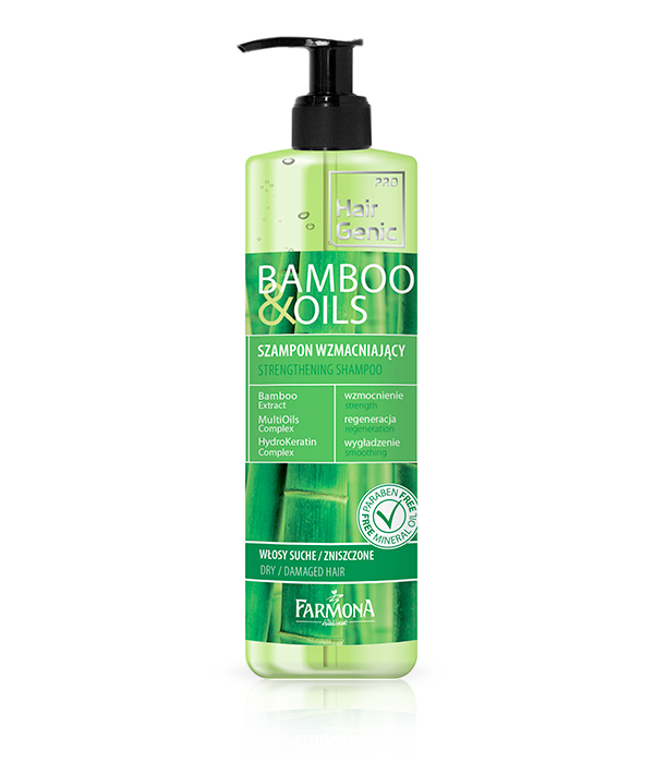 farmona hair genic bamboo-oils szampon wzmacniający