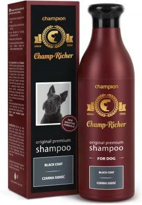 champ-richer champion profesjonalny szampon dla psów o sierści czarnej 250ml