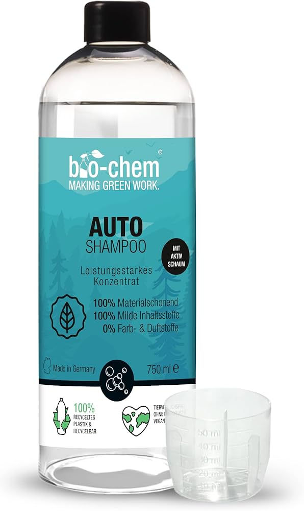 ekologiczny szampon do mycia samochodu