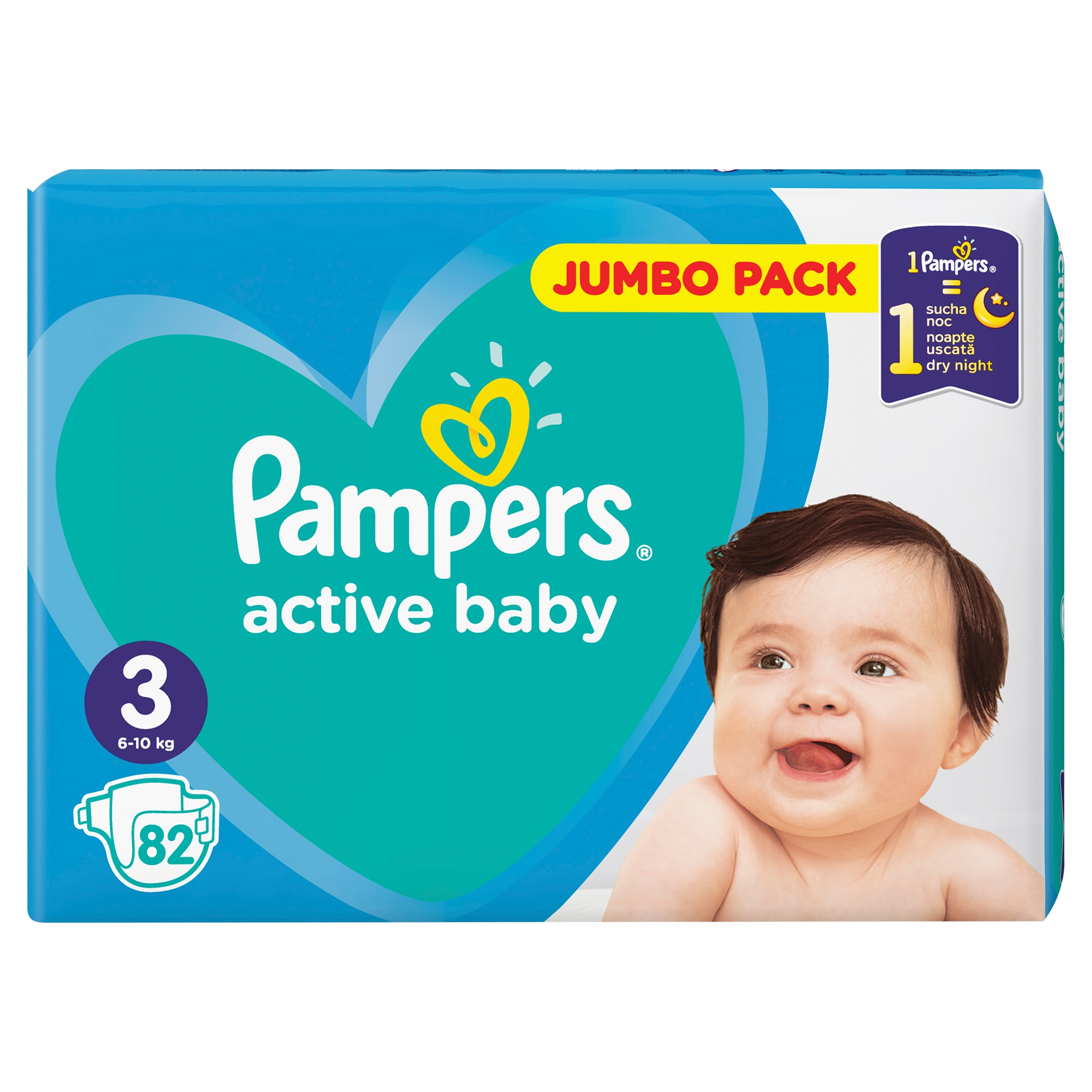 pampers active baby pieluchy 3 midi 42szt pieluszki