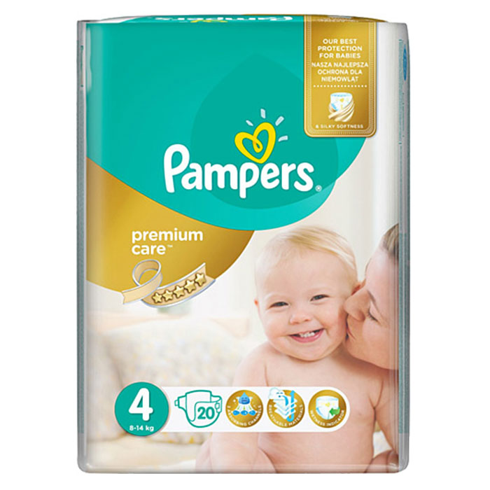 pampers premium caee 4