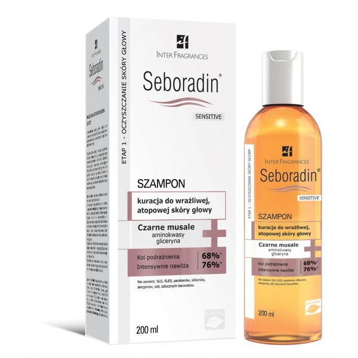 seboradin sensitive szampon do włosów cienkich wizaz